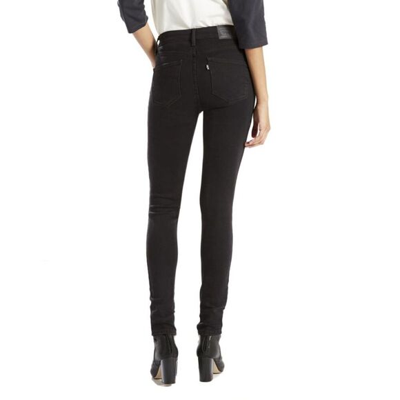 Levi's -  Women's 721 High Rise Skinny Leg Tailored D Black - Picture 2 of 4